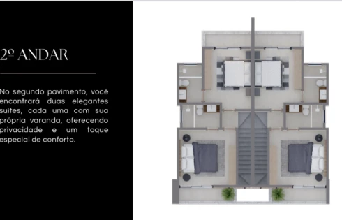 Apartamento em Praia de Fora, Palhoça