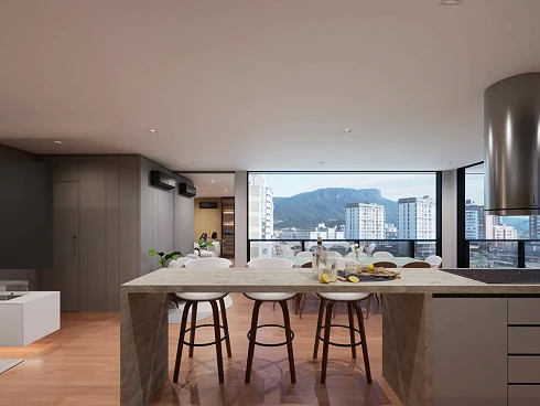 Apartamento em Pedra Branca, Palhoça