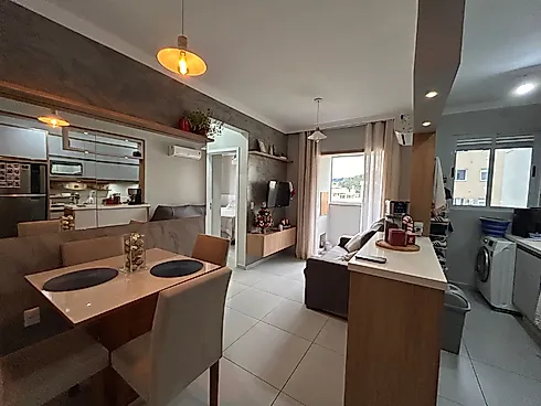Apartamento 2 Quartos - Pedra Branca - Apartamento em Pedra Branca, Palhoça - Foto 1