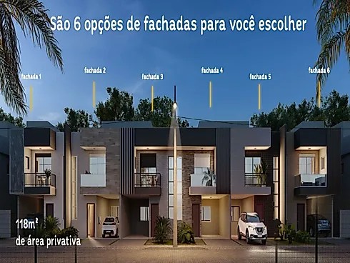 Sobrado com 3 quartos em Forquilhas, São José