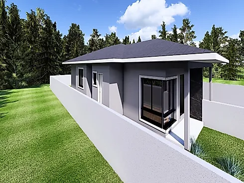 Casa Geminada 2 Quartos com 1 Suíte - Guarda do Cubatão - Casa geminada em Guarda do Cubatão, Palhoça - Foto 3