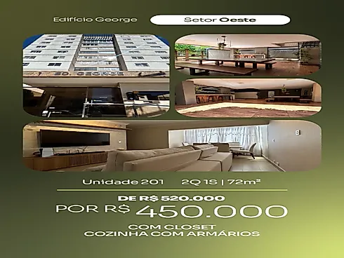 Apartamento à Venda – Edifício George