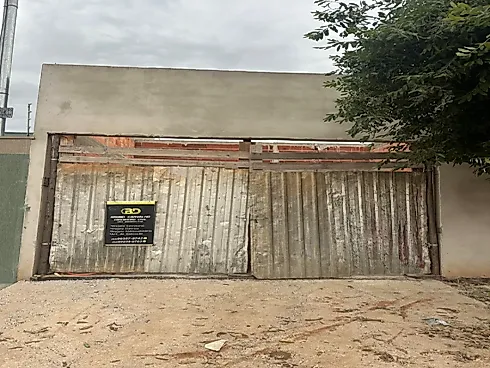 Vende-se | Construção em Pirenópolis – GO - Sobrado em Residencial Santa Luzia, Pirenópolis - Foto 1