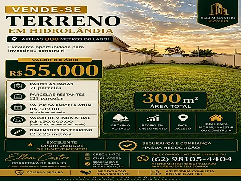 Setor Benjamim, Hidrolandia