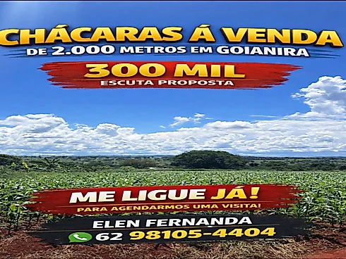 Vende-SE Chácara de 2000 m2 em Goianira - Foto 18