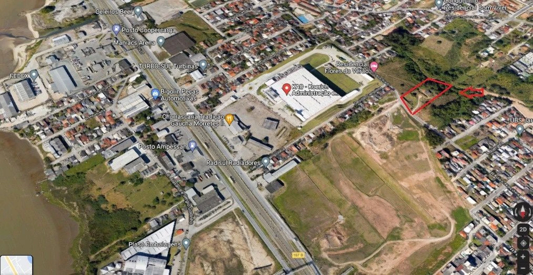 Terreno em Bom Viver, Biguaçu