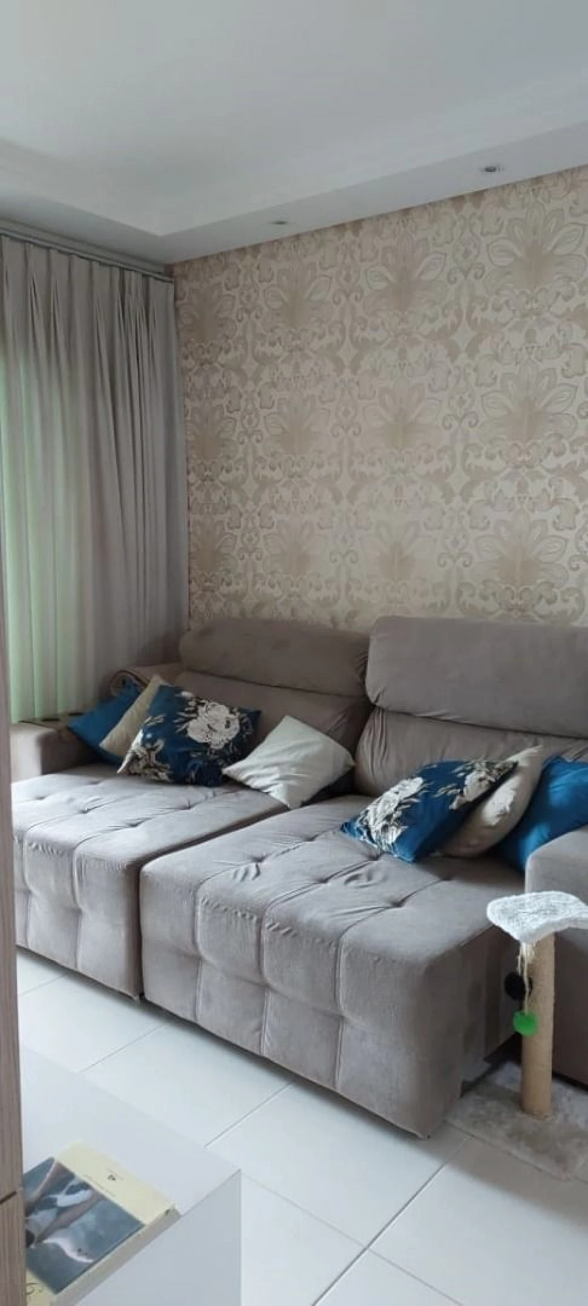 Excelente Apartamento, com 3 Quartos, 1 Suíte, 1 Banheiro Social, Salas, Cozinha e Área de Serviço e Vagas. Fundos, Biguaçú/SC. - Foto 6