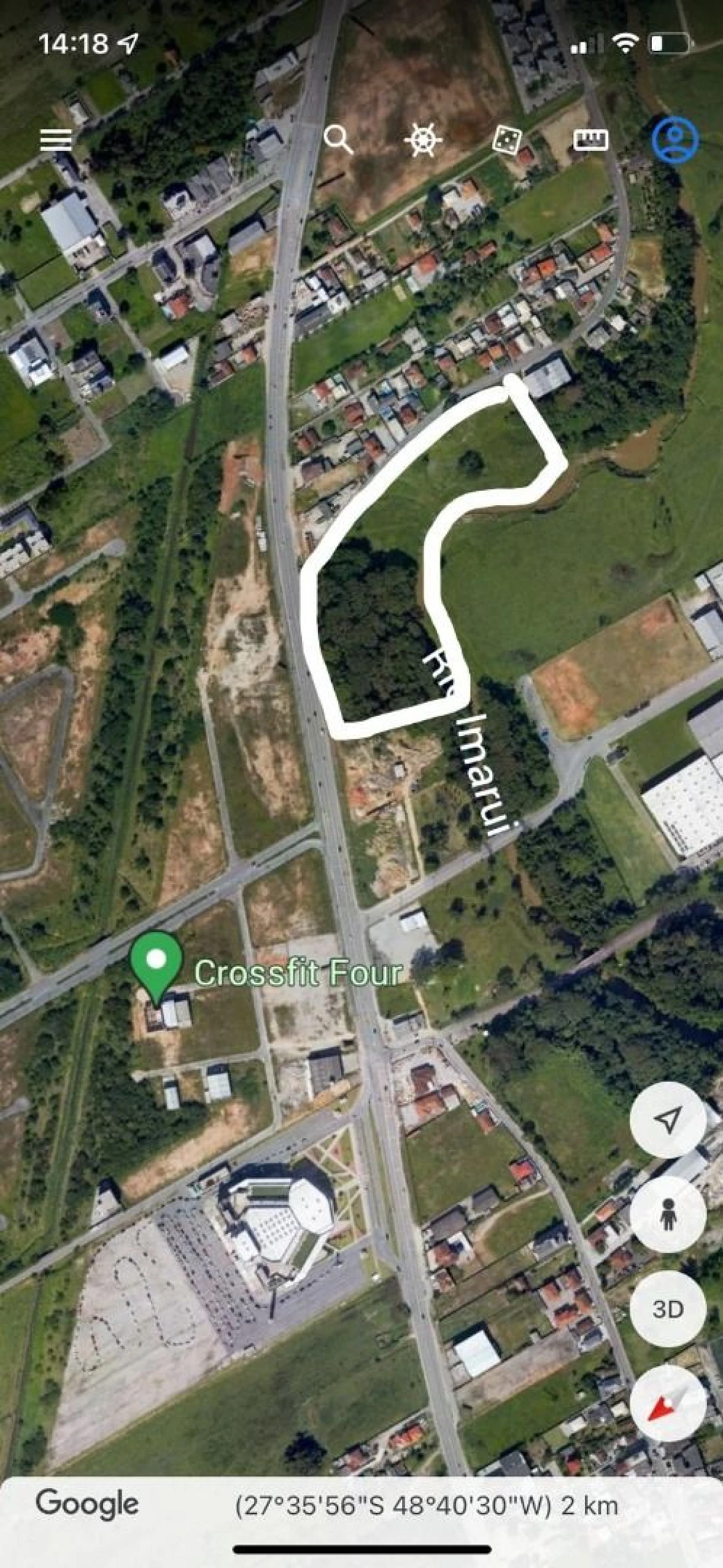 Terreno em Sertão do Maruim, São José