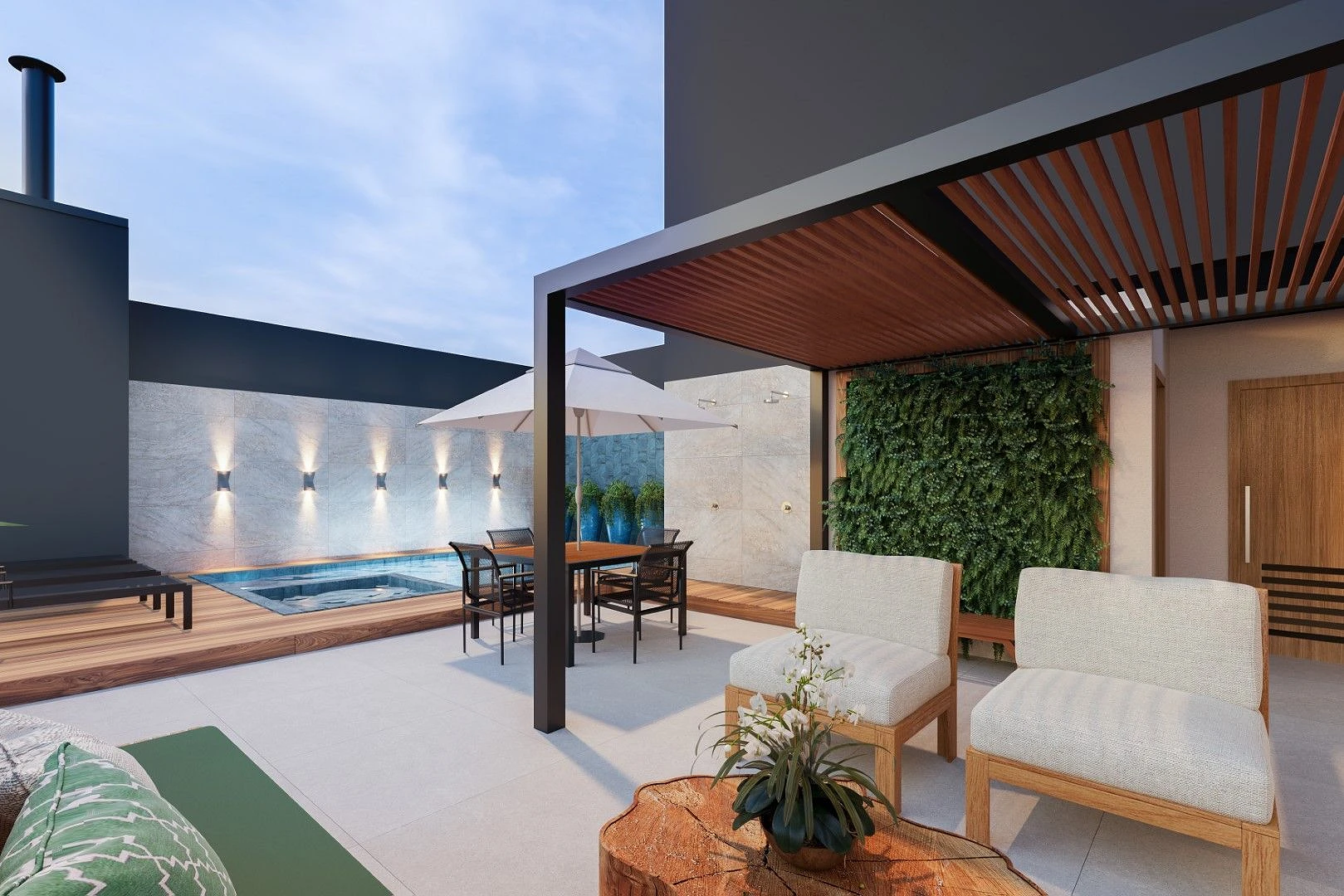 Apartamento 4 Quartos com Piscina - Nossa Senhora do Rosário - Foto 10