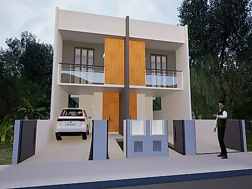 Sobrado com 3 Dormitórios à Venda, 116 m² - Forquilhas - São José/SC - Sobrado geminado em Forquilhas, São José - Foto 3