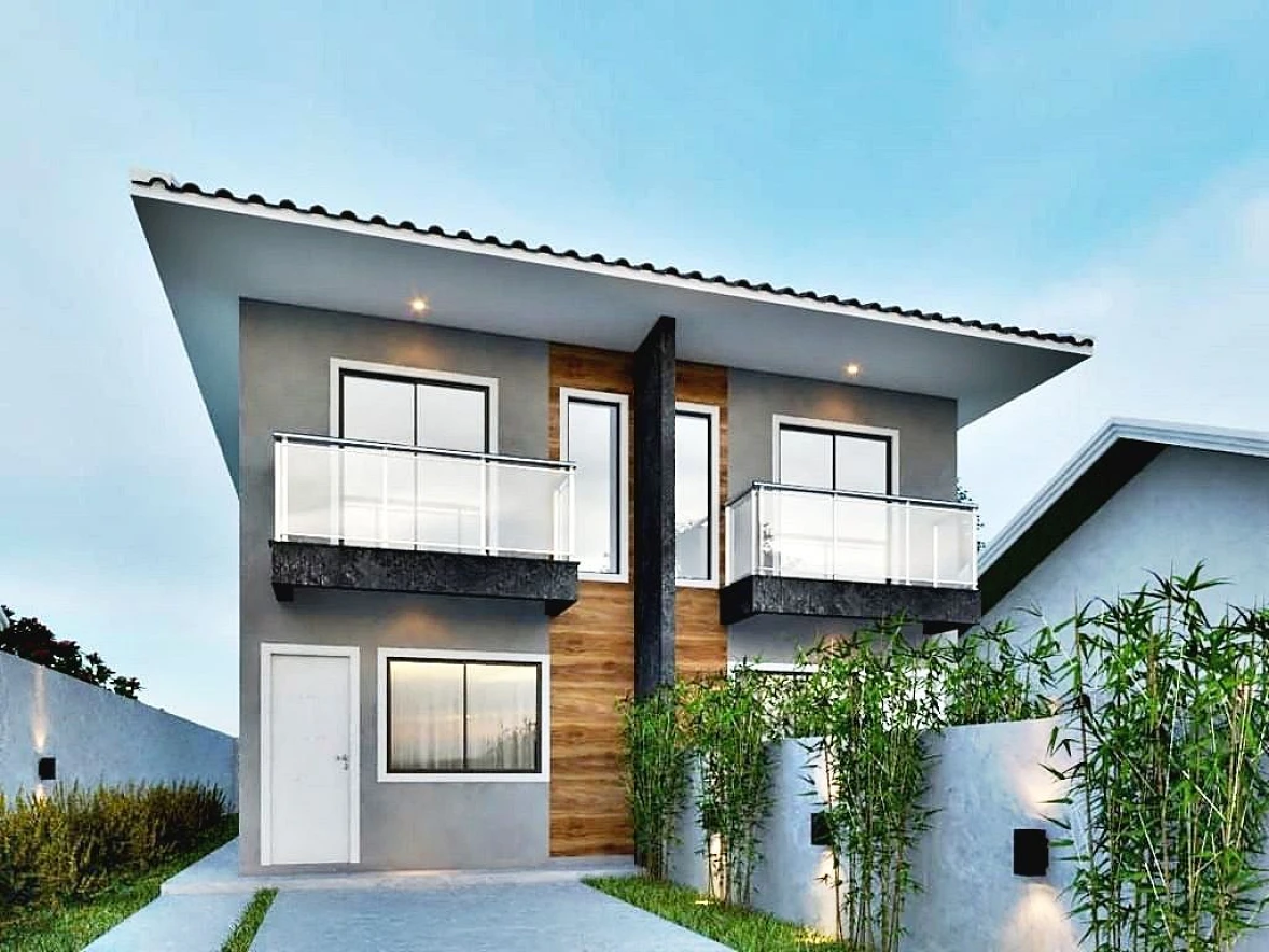 Sobrado geminado em Braço São João, Santo Amaro da Imperatriz