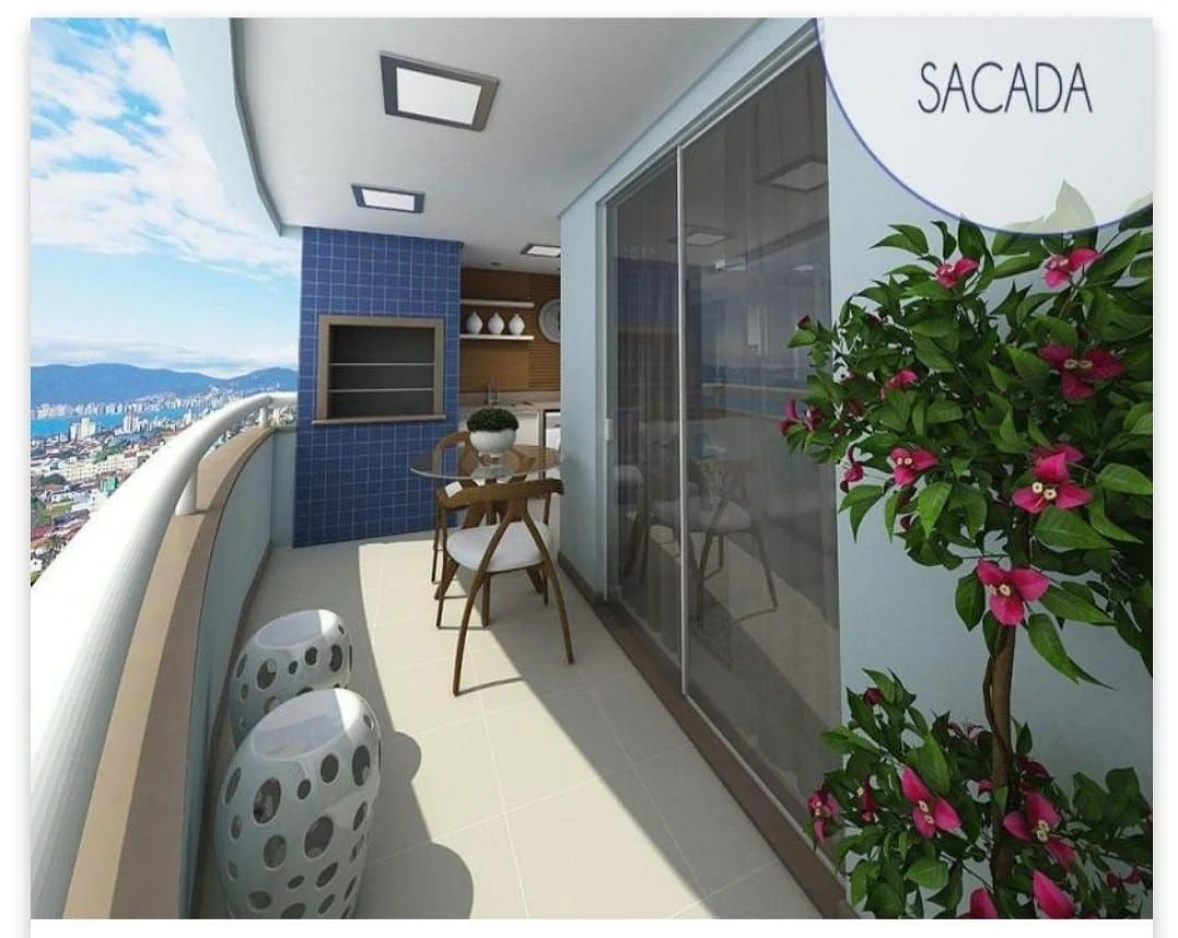 Apto Novo 02 Dorms com Suíte em Barreiros São José SC - Foto 7