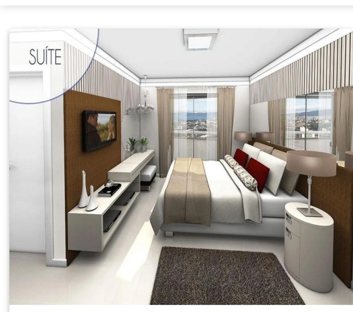 Apto Novo 02 Dorms com Suíte em Barreiros São José SC - Foto 8