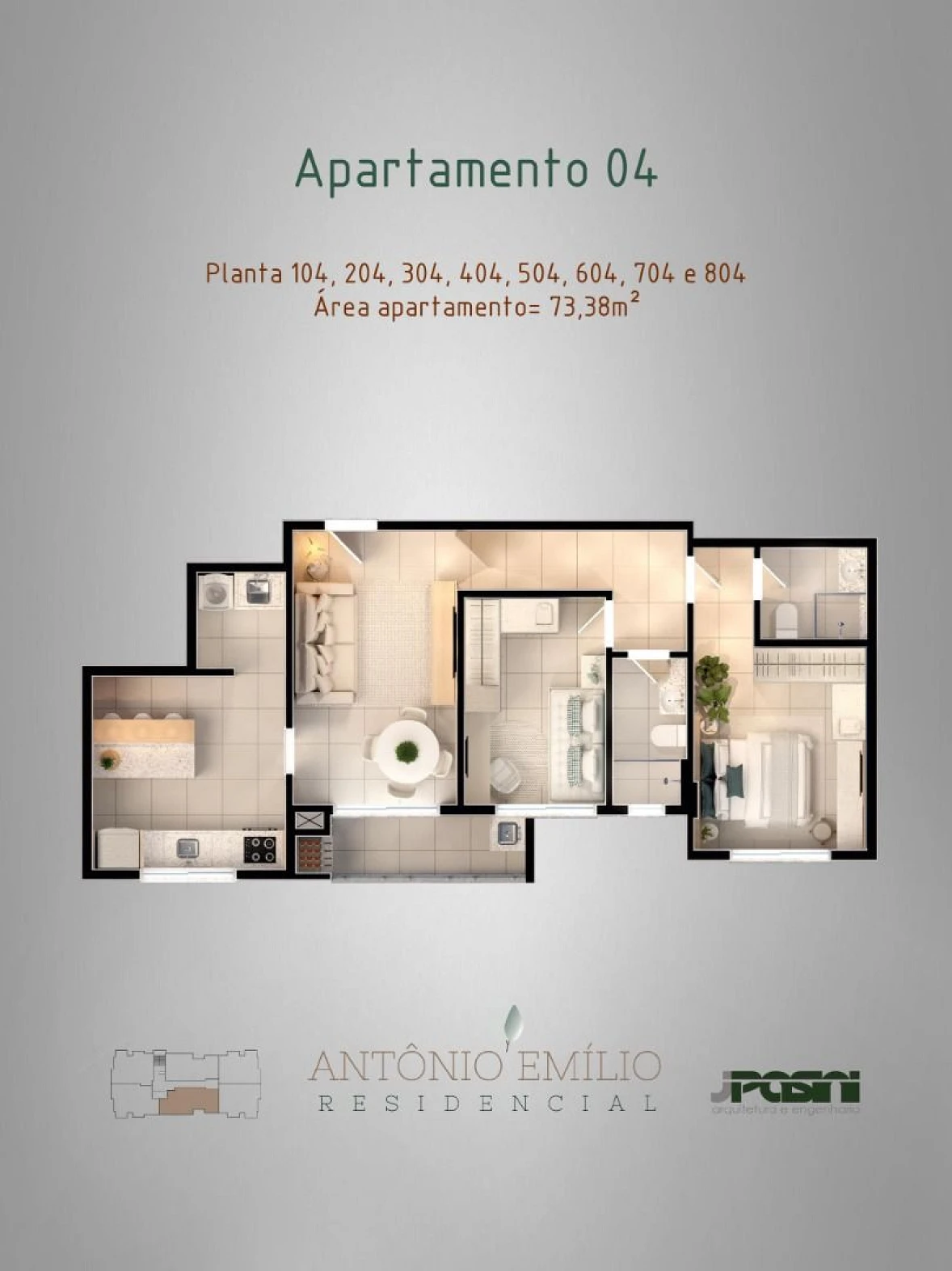 Apartamento 2 Quartos com 1 Suíte e 68m² - Ipiranga - Foto 6