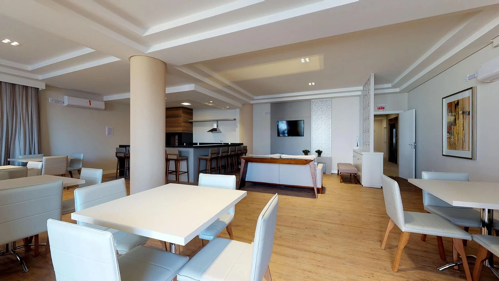 Apartamento no Barreiros com Suíte e Sacada com Churrasqueira - Barreiros São José SC - Foto 9