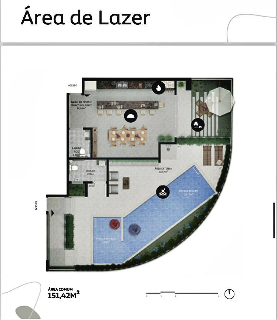 Excelente Apartamento com  2 Suítes - Ingleses - Florianópolis/SC - Foto 25