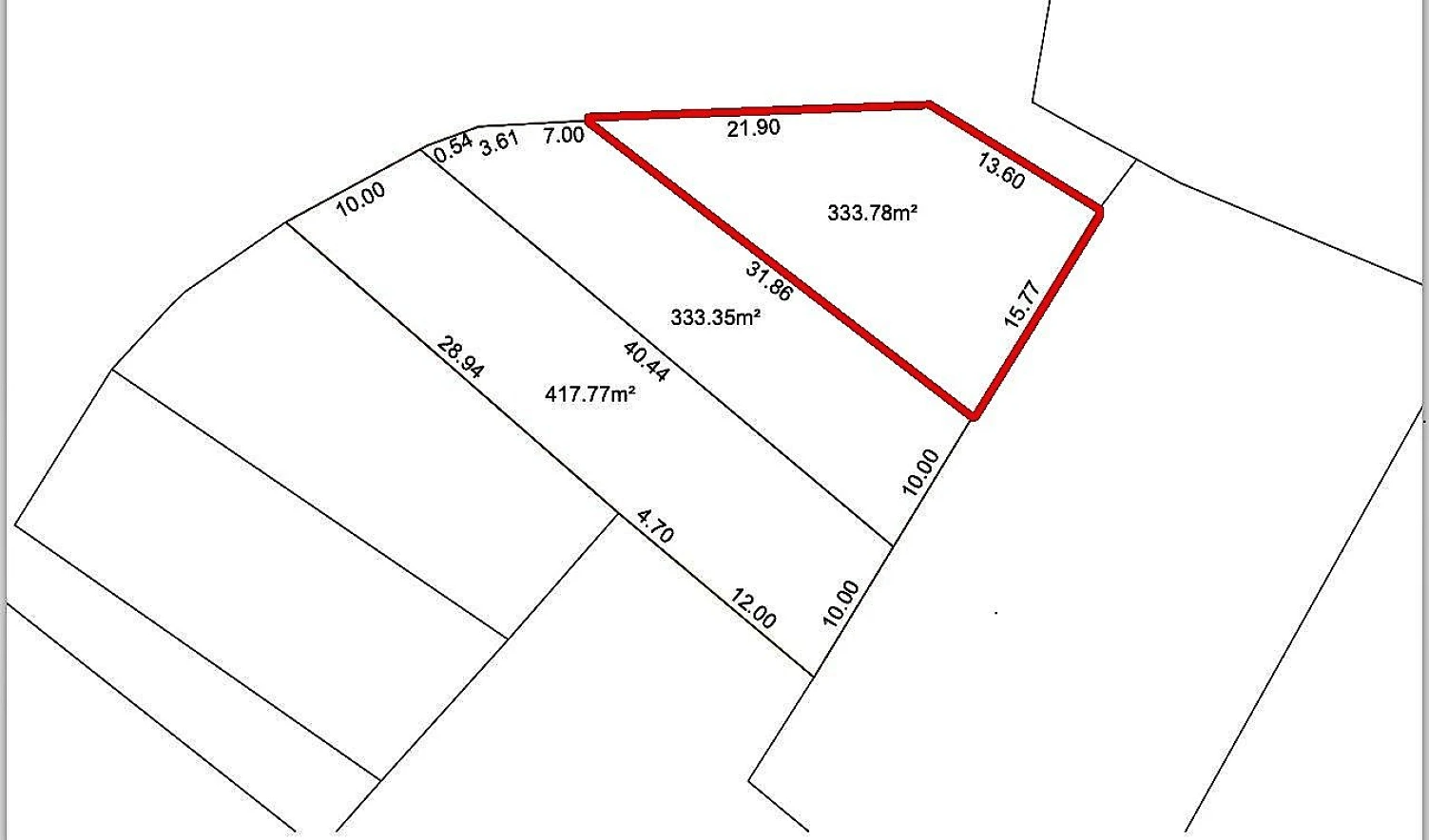 Terreno em Cidade Universitária Pedra Branca, Palhoça