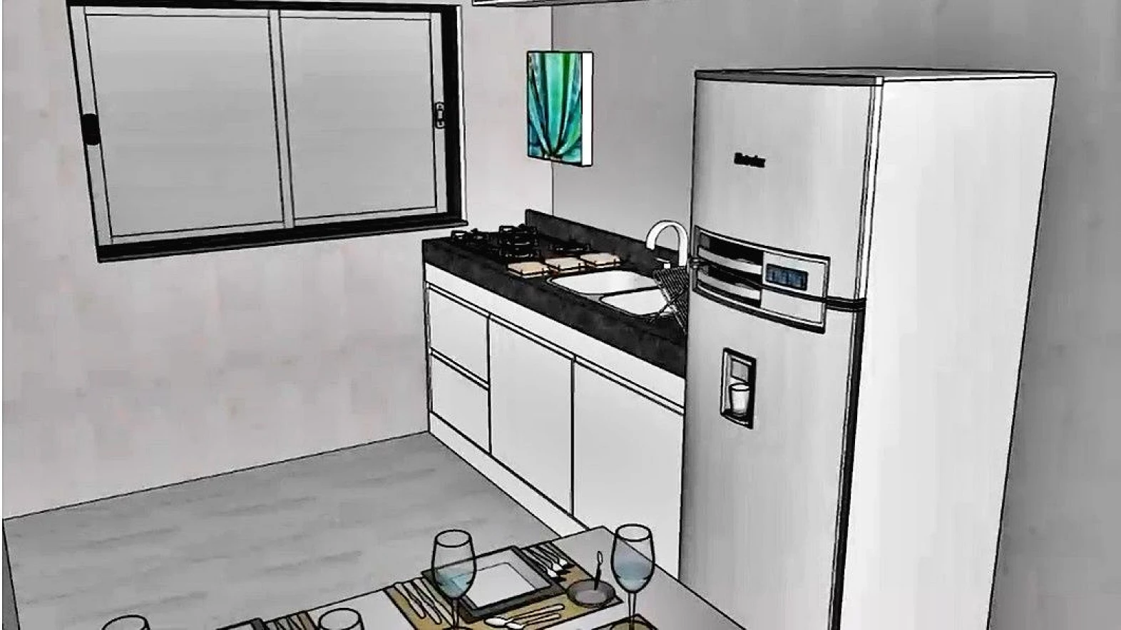 Sobrado geminado em Forquilhas, São José