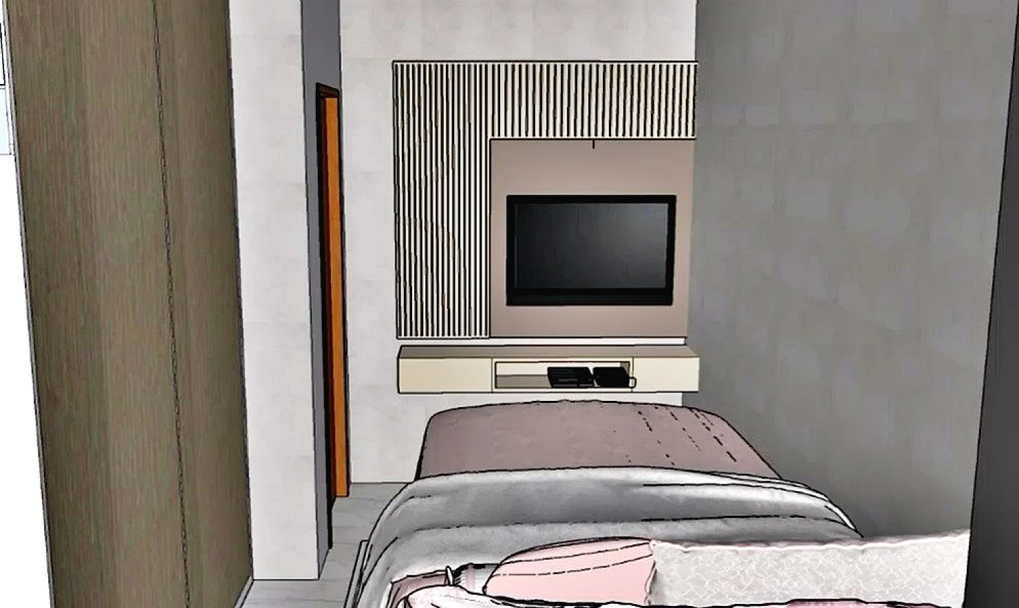 Sobrado geminado em Forquilhas, São José