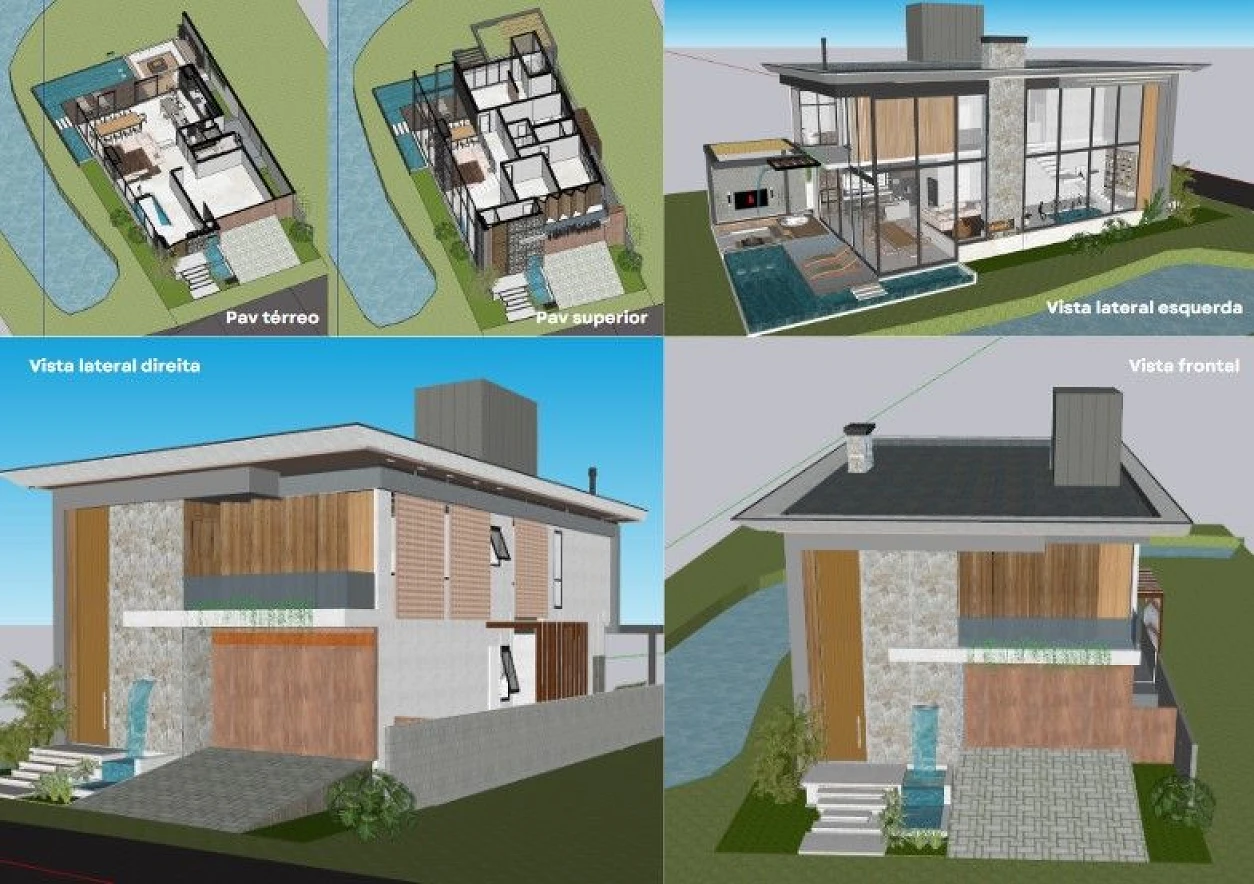 Casa em Cidade Universitária Pedra Branca, Palhoça