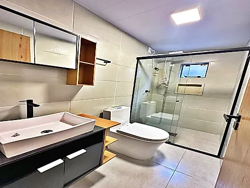 Apartamento com 2 Dormitórios para Alugar, 50 m² por R$ 1.650,00/Mês - Passa Vinte - Palhoça/SC - Foto 15