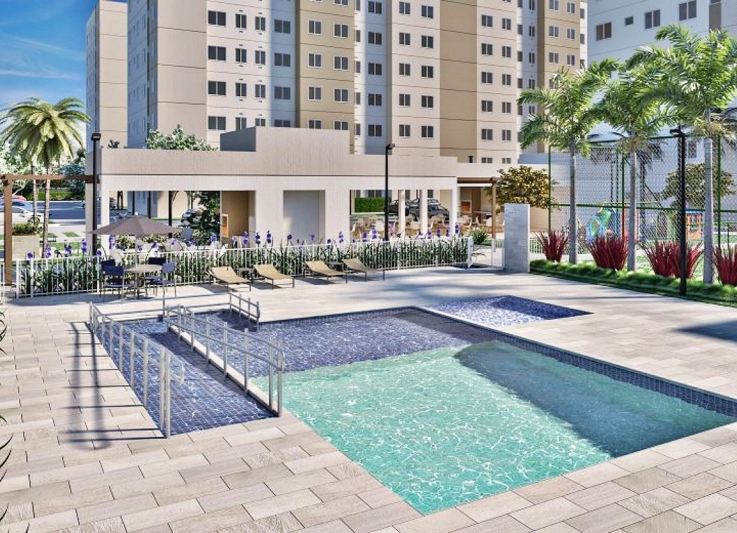 Apto 2 Quartos, 1 Vaga, Lazer - Bela Vista - Foto 18