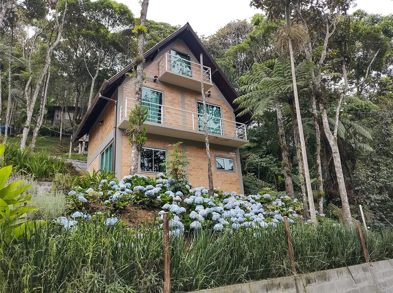 Casa em Estrada Rio Do Cedro, Águas Mornas
