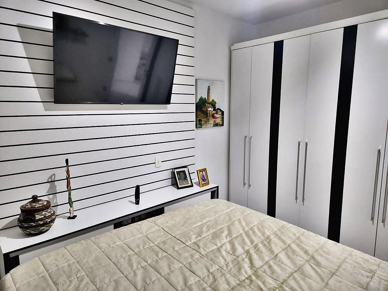 Apartamento, 1 Dormitório, Sacada, Bairro Csmpinas, São José/SC - Foto 13