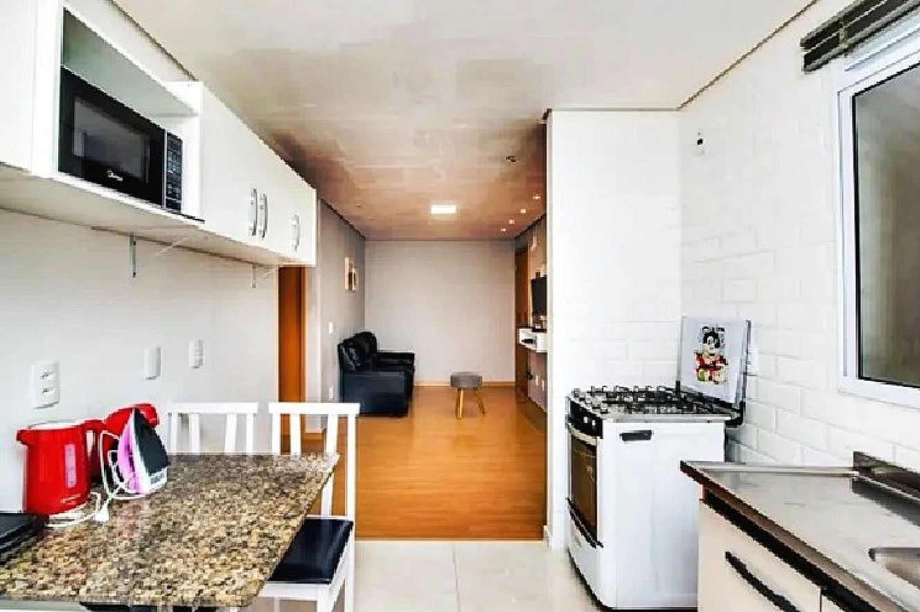 Apto 2 Quartos, Mobiliado, 1 Vaga, Lazer - Bela Vista - Foto 6