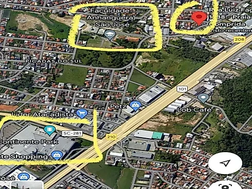 Terreno, Comercial e Residencial, Contendo 1.336,25 Metros Quadrados de Área Total, Bairro Flor de Nápoles, São José/SC - Foto 10