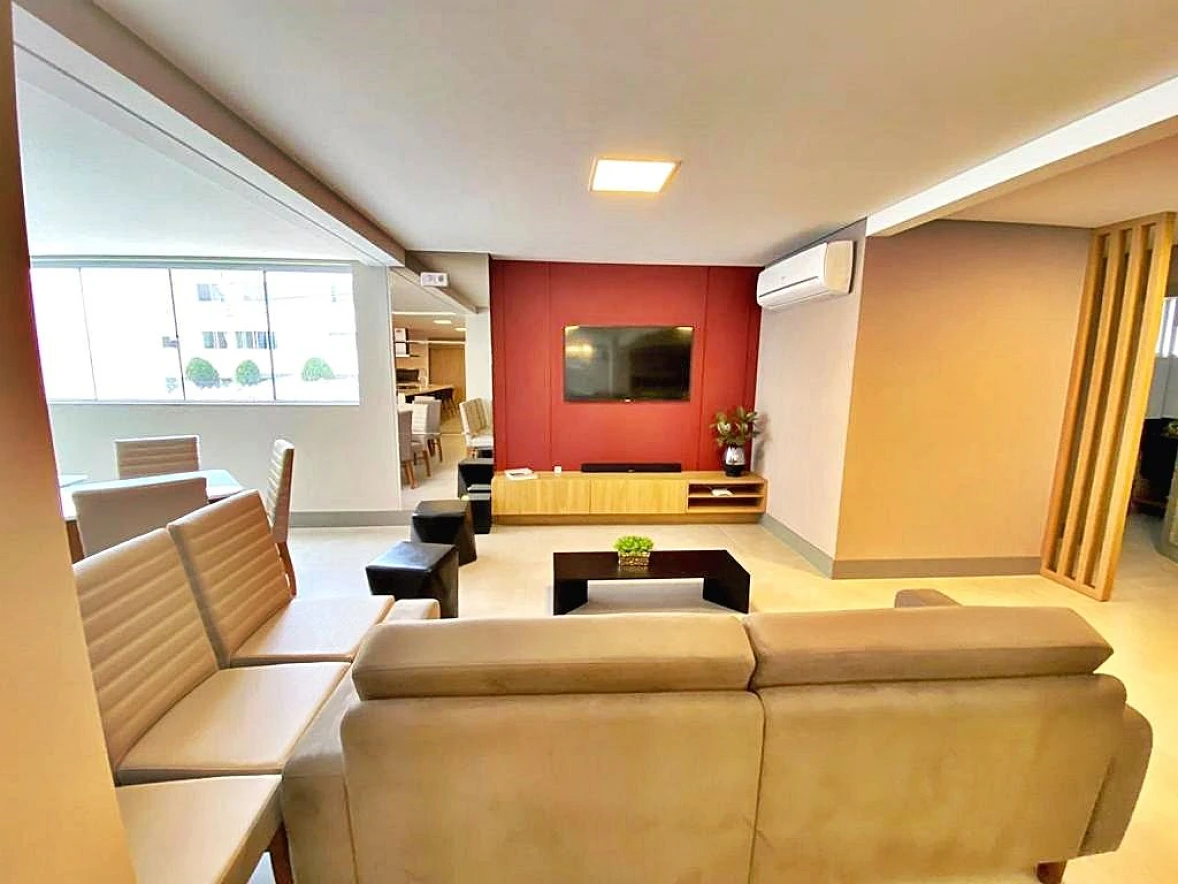 Apartamento, 3 Dormitórios, 1 Suíte, Sacada Gourmet com Churrasqueira à Carvão, Vista para o Mar, Vaga de Garagem, Bairro Kobrasol, São José - Foto 12