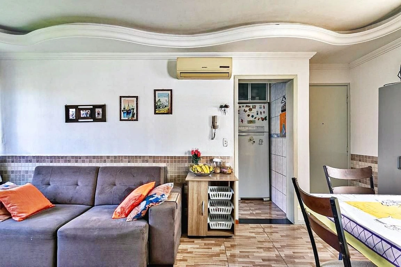 Apartamento Semi Mobiliado 3 Dorms, 1 Vaga de Garagem!