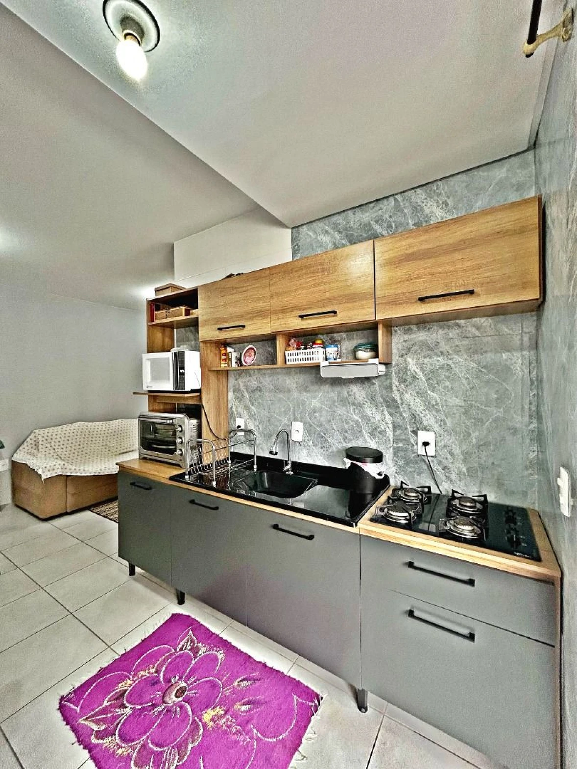 Apto 2 Quartos, 1 Vaga, Semi Mobiliado - Bela Vista - Santa Catarina - Foto 6