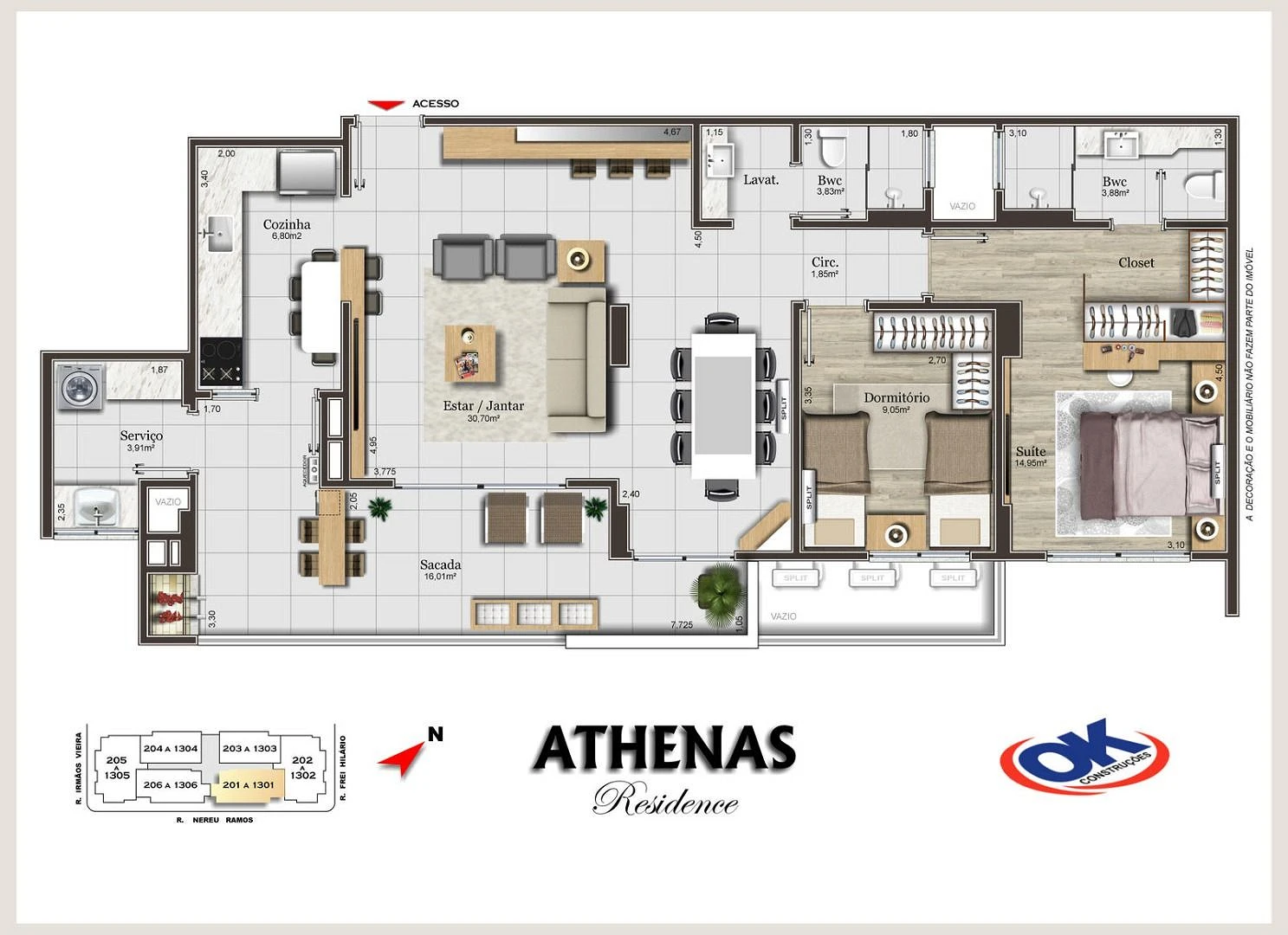 Apartamento em Campinas, São José