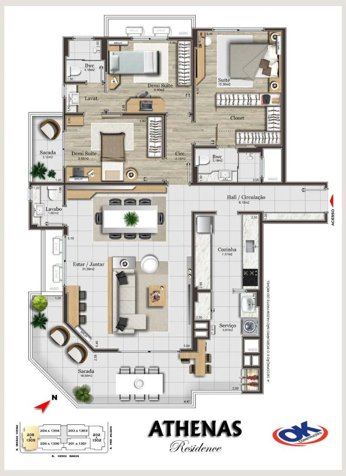 Apartamento em Campinas, São José