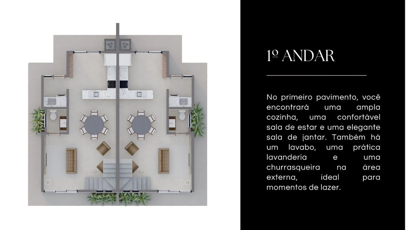 Sobrado geminado em Praia de Fora, Palhoça