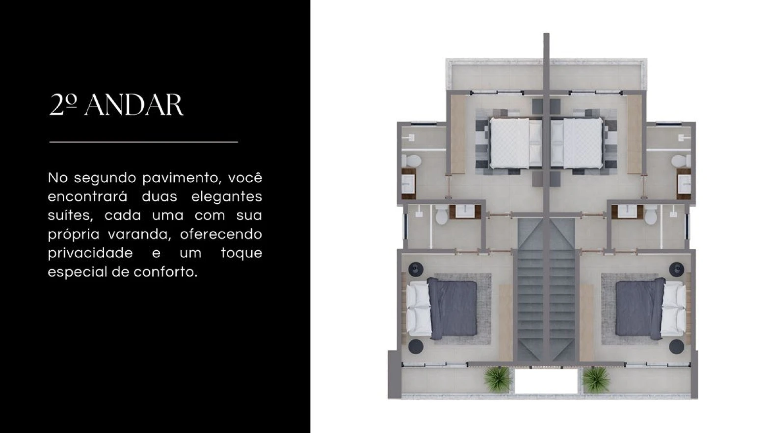 Sobrado geminado em Praia de Fora, Palhoça
