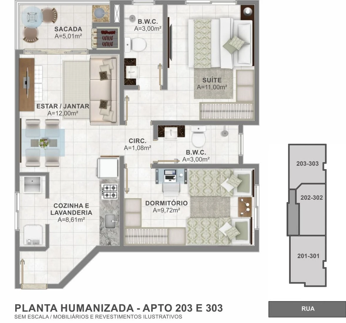 Apartamento a Venda - Palmas - Governador Celso Ramos/SC - Foto 12