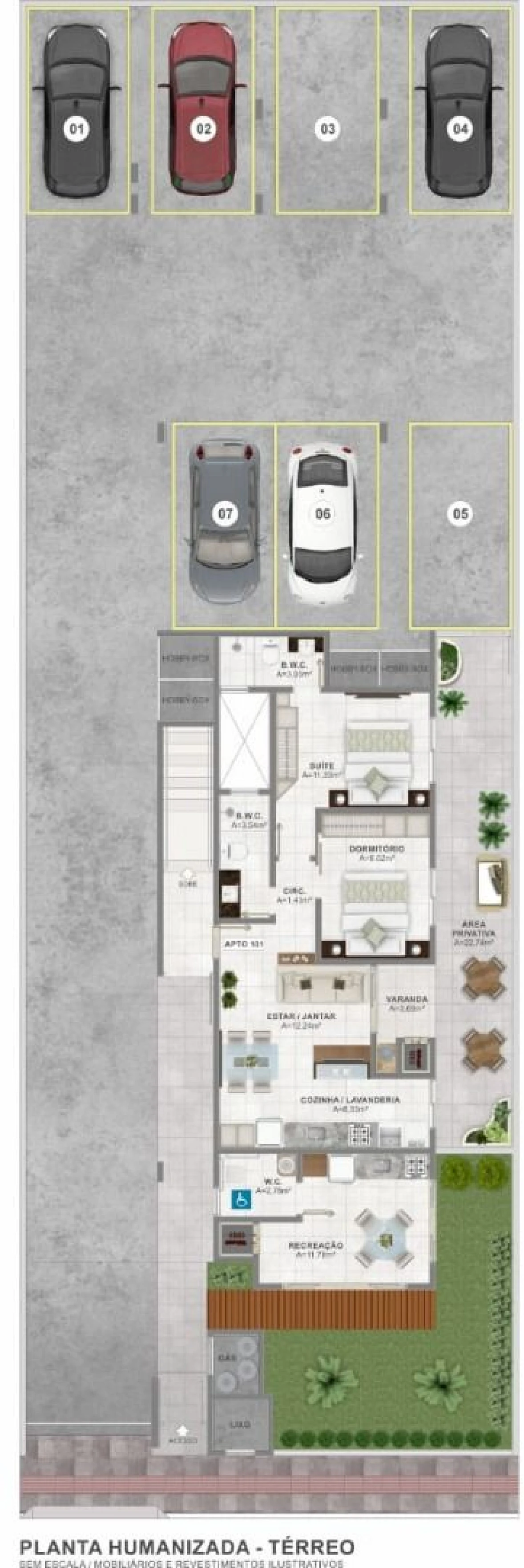 Apartamento a Venda - Palmas - Governador Celso Ramos/SC - Foto 6
