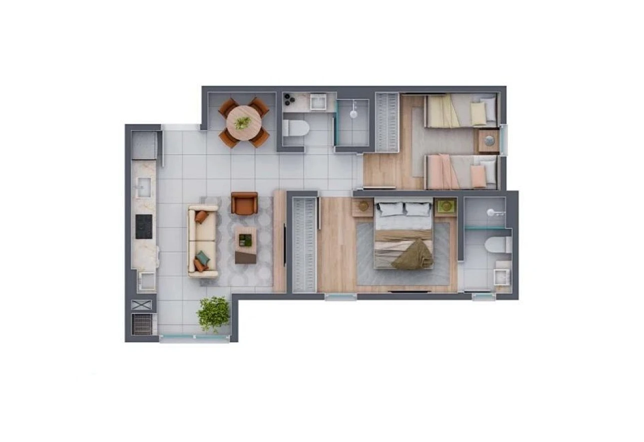 Apartamento em Serraria, São José