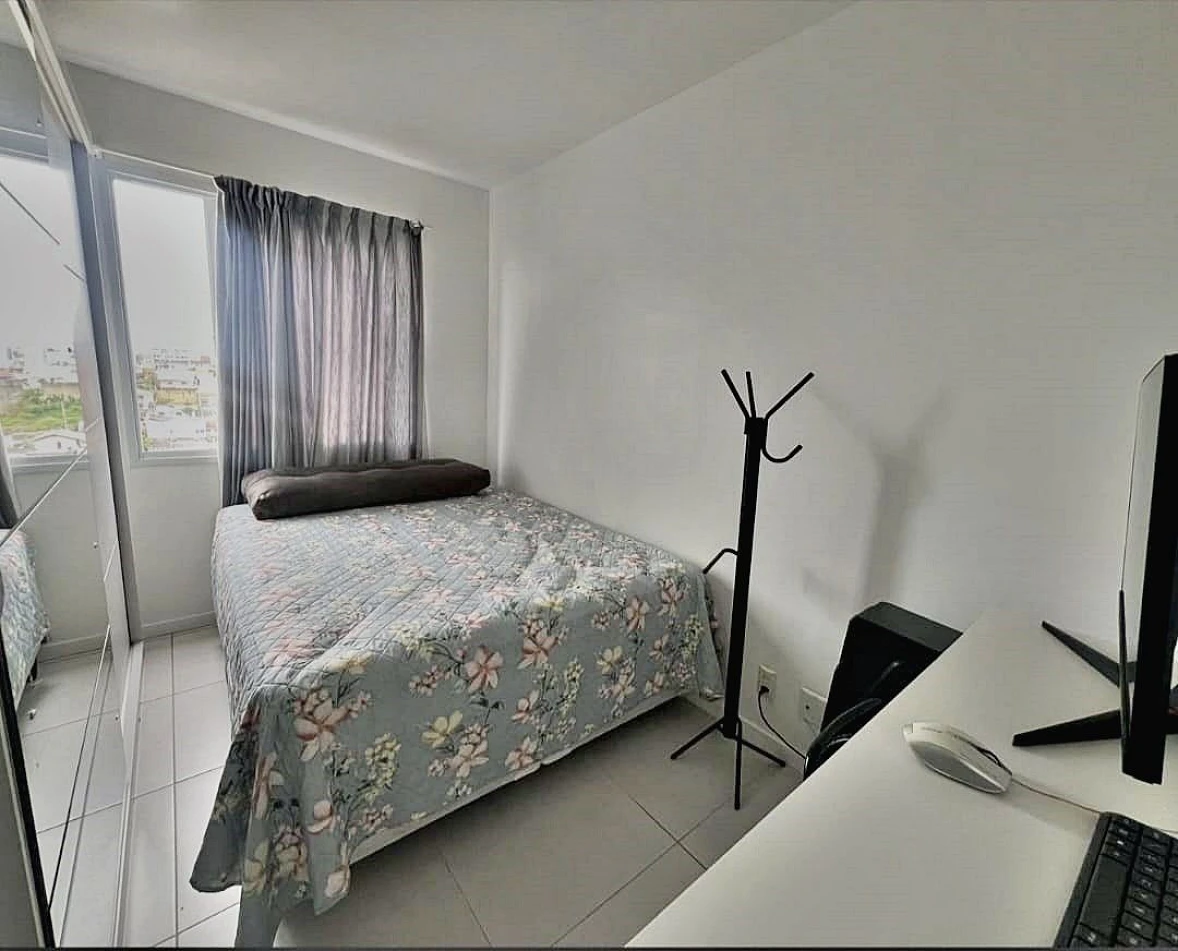 Apartamento com 2 Dorms com 1 Suíte, Mobiliado, Areias em São José SC - Foto 7