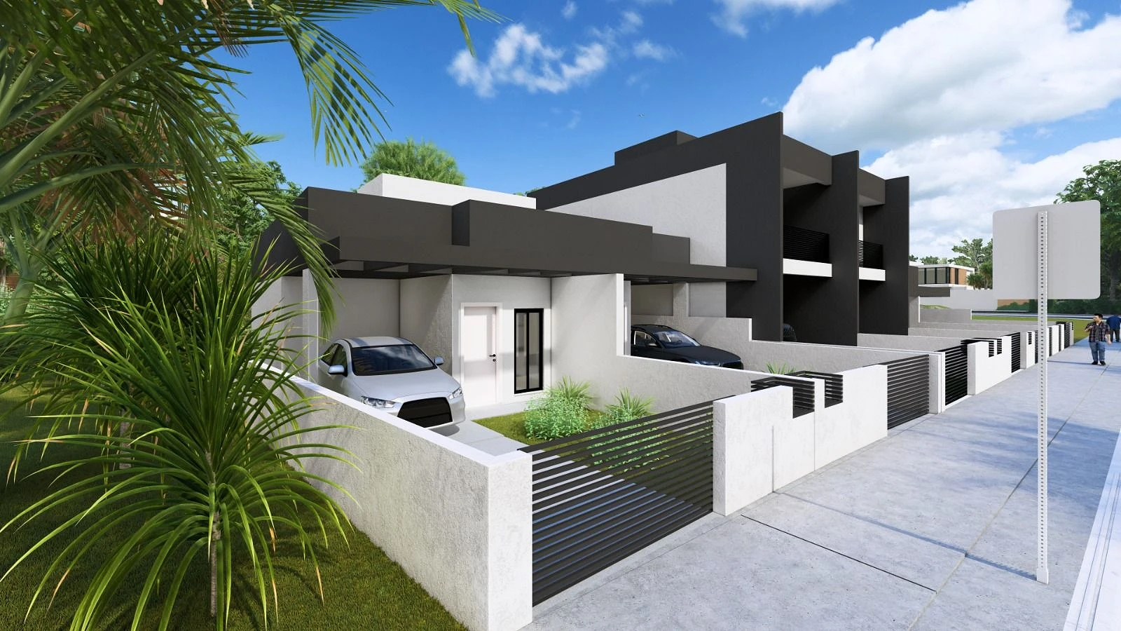 Sobrado geminado em Potecas, São José