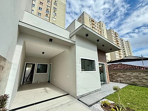 Casa 3 Quartos, 1 Suíte, 1 Vaga - Areias