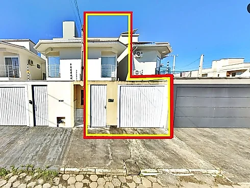 Sobrado geminado em Barra do Aririú, Palhoça