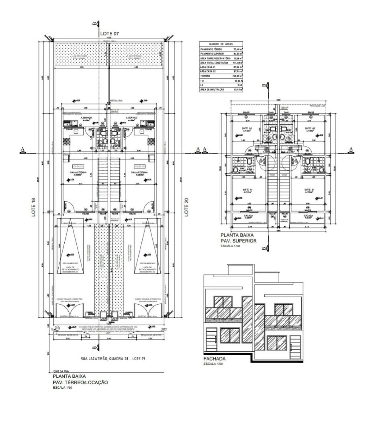 Sobrado Geminado 2 Quartos com 2 Suítes e 87m² - Potecas - Foto 13