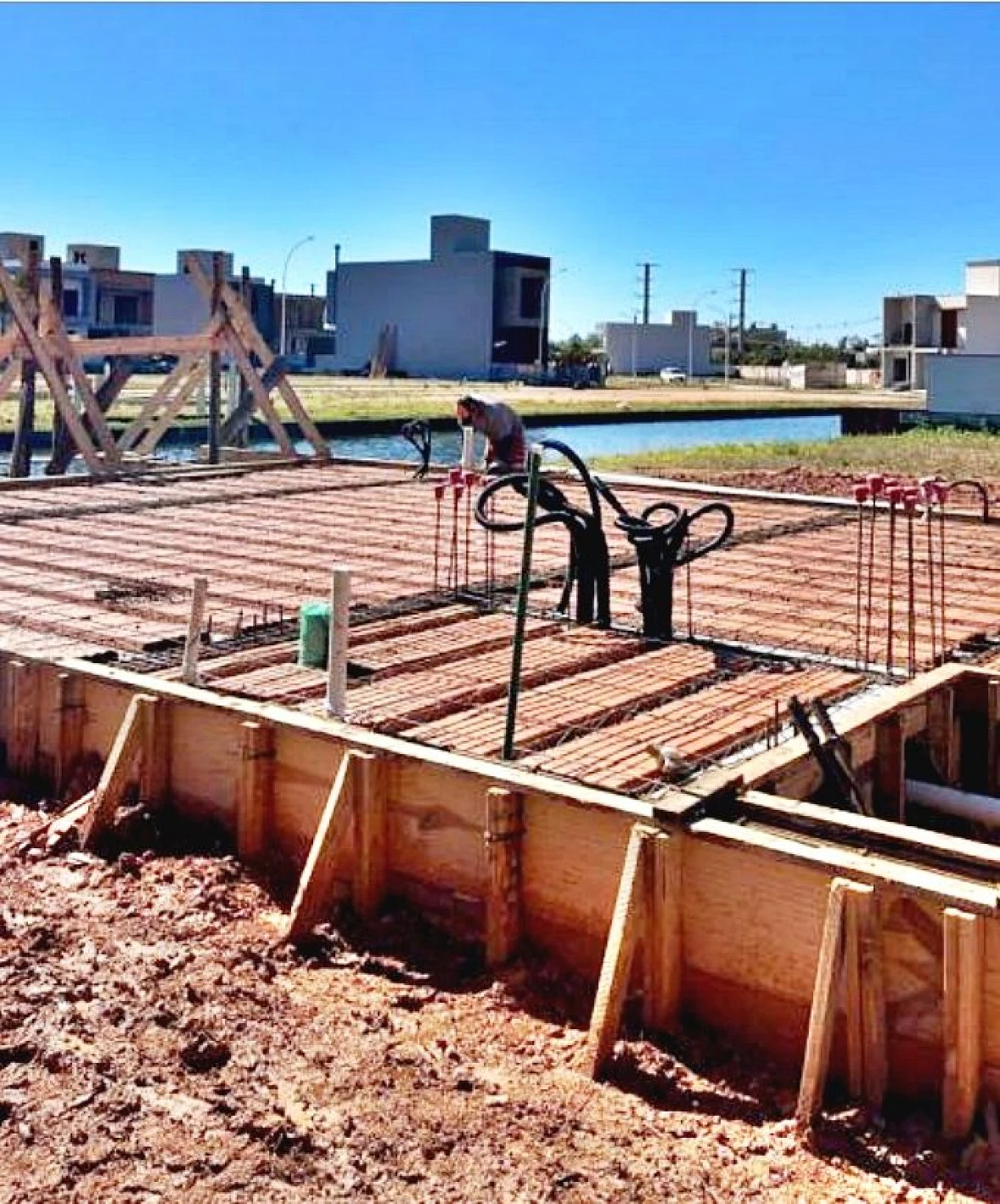 Casa com 3 Dormitórios (Suíte), Fundos para o Lago - Bairro Deltaville - Biguaçu/SC - Foto 12