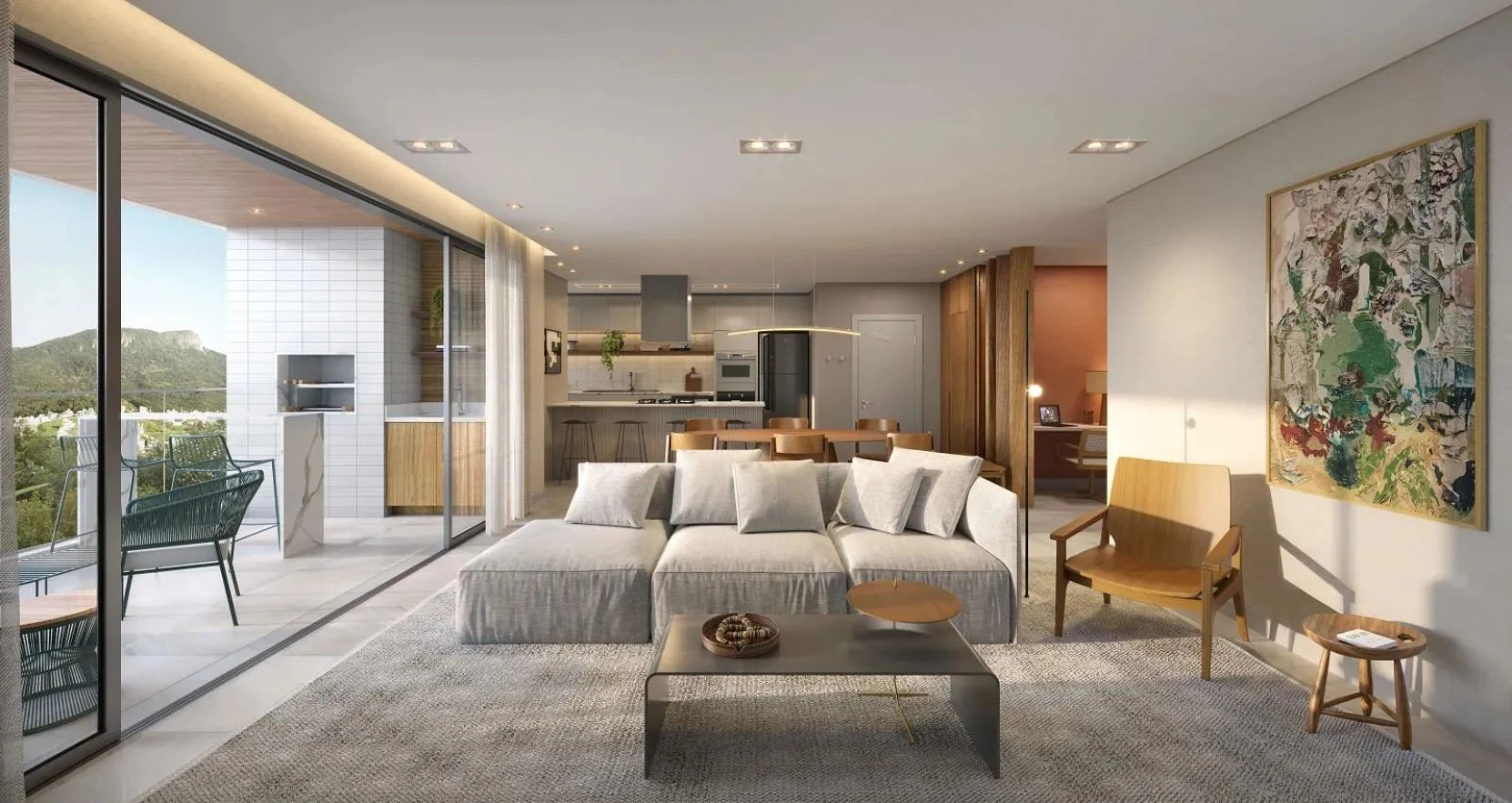 Apartamento em Pedra Branca, Palhoça