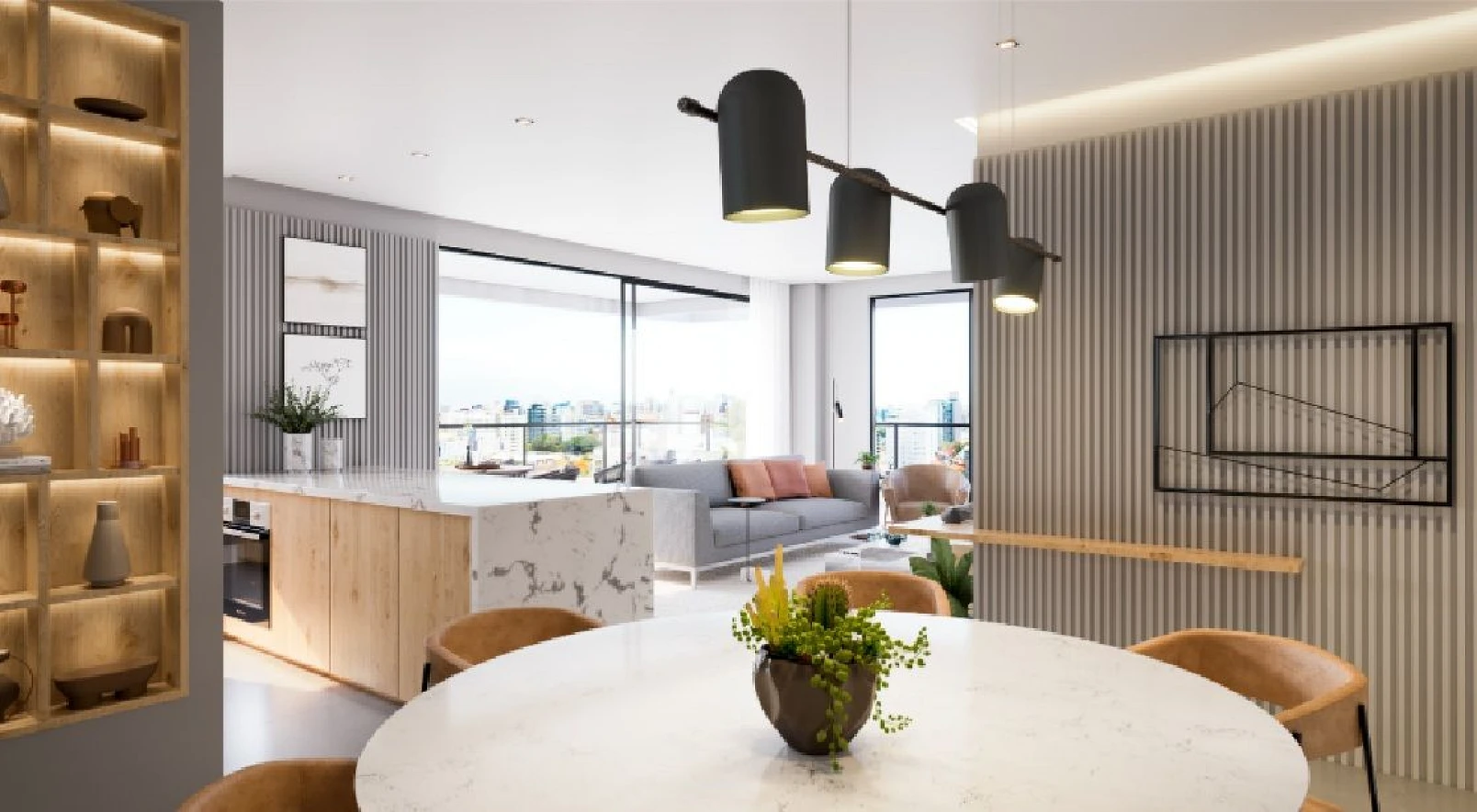 Apto 3 Quartos, 3 Suítes, 2 Vagas - Kobrasol - Foto 8