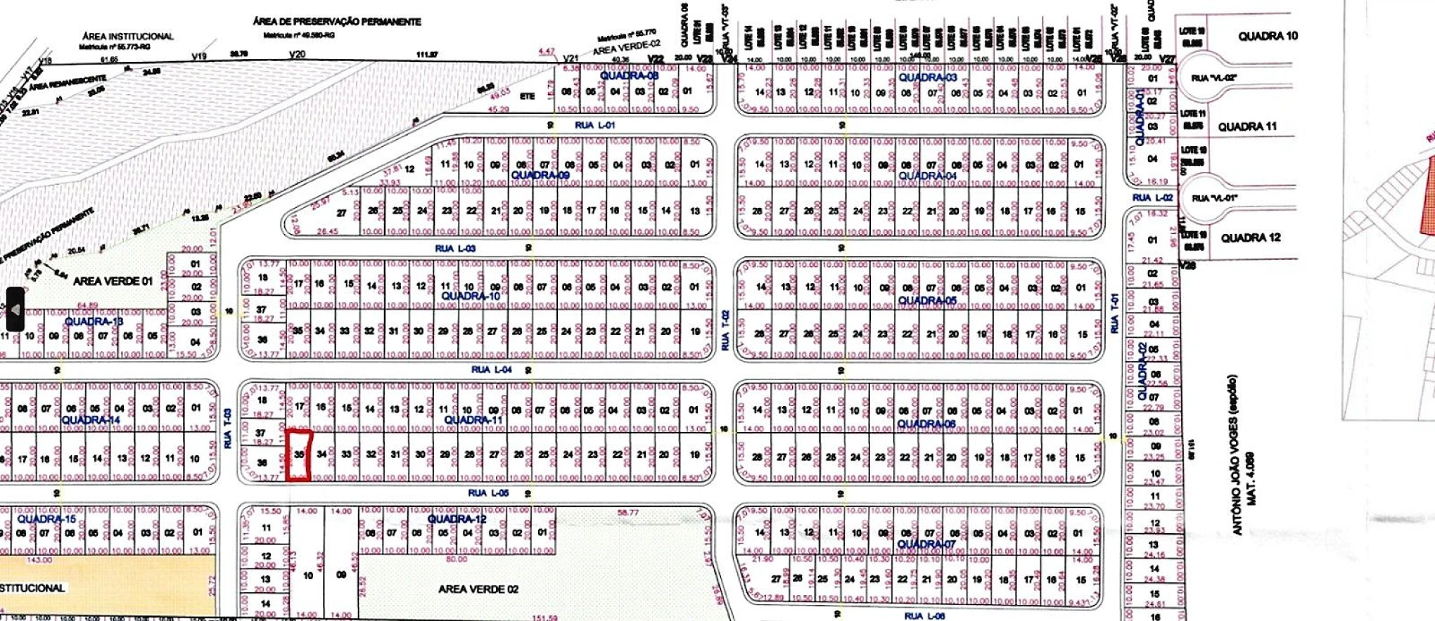 Terreno em Bela Vista, Palhoça