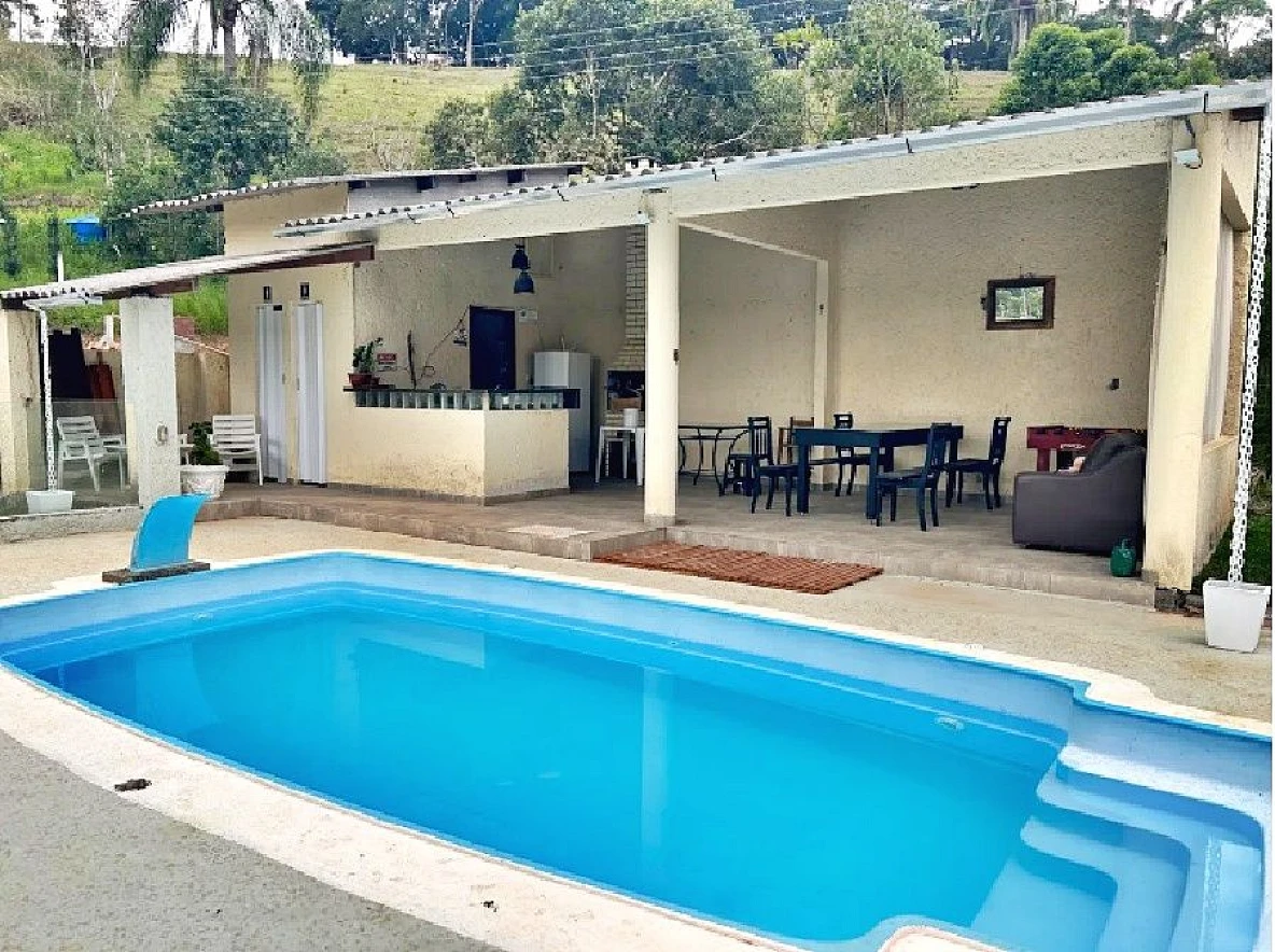 Chácara - 2 Quartos, Piscina, 6 Vagas - Fazendinha - Foto 14